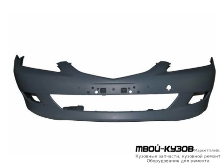 БАМПЕР ПЕРЕДНИЙ ГРУНТ (ТАЙВАНЬ) для Mazda 6 (2002-2007)