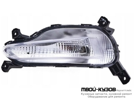 ФАРА ПРОТИВОТУМАННАЯ ЛЕВАЯ СТОРОНА DRL( ХОД. ОГНИ) (РОССИЯ) для Hyundai SOLARIS (2017-)