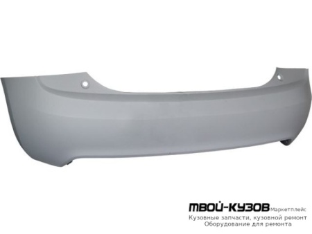 БАМПЕР ЗАДНИЙ БЕЗ ОТВ ПОД ДАТЧИКИ , ГРУНТ (ТАЙВАНЬ) для Audi A1 (2010-)