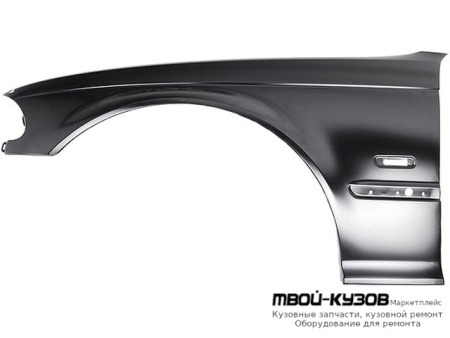 КРЫЛО ПЕРЕДНИЙ ЛЕВАЯ СТОРОНА (СЕДАН) (УНИВЕРСАЛ) С ОТВ ПОД ПОВТОРИТЕЛЬ (ТАЙВАНЬ) для BMW E46 СЕДАН / УНИВЕРСАЛ (05.1998 - 08.2001) (09.2001 - 2003)