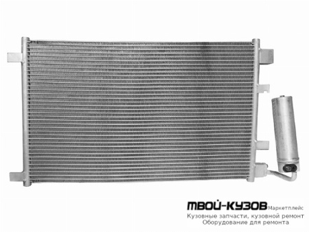 QASHQAI КОНДЕНСАТОР КОНДИЦИОНЕРА 1.6 (см.каталог) для Nissan QASHQAI (2007-)