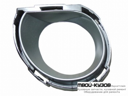 МОЛДИНГ РЕШЕТКИ БАМПЕРА ЛЕВАЯ СТОРОНА (КИТАЙ) для Volkswagen TOUAREG (11.2002 - 2010)