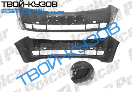 FABIA 00- БАМПЕР ПЕРЕДНИЙ