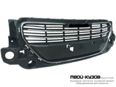 РЕШЕТКА РАДИАТОРА С ХРОМ МОЛДИНГ (ИТАЛИЯ) для Peugeot 301 (2013-)