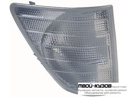 УКАЗ.ПОВОРОТА УГЛОВОЙ ПРАВАЯ СТОРОНА (DEPO) БЕЛЫЙ для Mercedes SPRINTER (03.1995 - 01.2000)