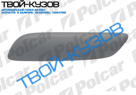 307 05- НАКЛАДКА БАМПЕРА ЛЕВАЯ БОКОВАЯ ГРУНТ ОРИГИНАЛ