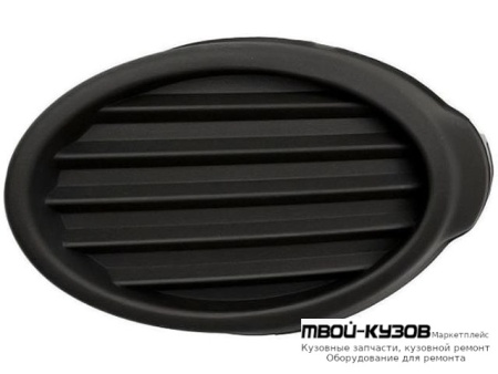 РЕШЕТКА БАМПЕРА ПЕРЕДНИЙ ЛЕВАЯ СТОРОНА БЕЗ ОТВЕРСТИЙ ПОД ПРОТИВОТУМАННЫЕ ФАРЫ (КИТАЙ) для Ford FOCUS (2011-2014)