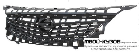 РЕШЕТКА РАДИАТОРА БЕЗ ХРОМ МОЛДИНГ (ТАЙВАНЬ) для Opel ASTRA J (2009-)