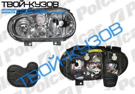 GOLF 4 98- ФАРА ПРАВАЯ МЕХ/ЭЛЕКТР С П/Т