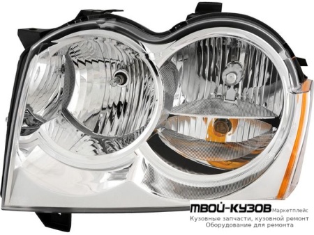 ФАРА ЛЕВАЯ СТОРОНА (DEPO) для Jeep GRAND CHEROKEE (2005-2009)