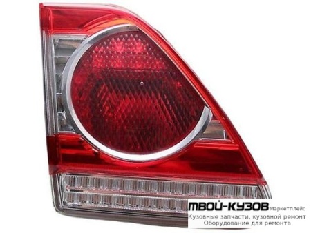 ФОНАРЬ ЗАДНИЙ ВНУТРЕН ЛЕВАЯ СТОРОНА (СЕДАН) (DEPO) для Toyota COROLLA E150 (2006-) СЕДАН