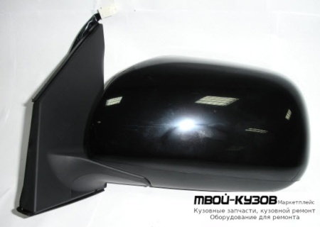 ЗЕРКАЛО ЛЕВАЯ СТОРОНА ЭЛЕКТР С ПОДОГРЕВОМ (CONVEX) ГРУНТ (ТАЙВАНЬ) для Toyota RAV4 (2006-)