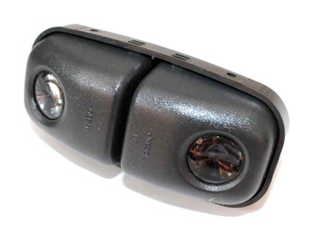 Плафон освещения салона ВАЗ-2123 (индивид.2глаза) (ОСВАР) 31.3714