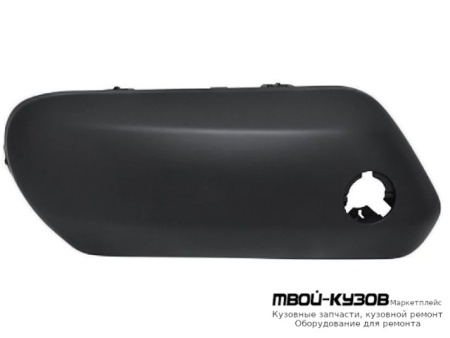 МОЛДИНГ БАМПЕРА ПЕРЕДНИЙ ПРАВАЯ СТОРОНА ВНУТРЕН ЧЁРНЫЙ (ТАЙВАНЬ) для Peugeot 307 (2005-)