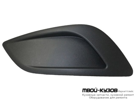 РЕШЕТКА БАМПЕРА ПЕРЕДНИЙ ЛЕВАЯ СТОРОНА БЕЗ ОТВЕРСТИЙ ПОД ПРОТИВОТУМАННЫЕ ФАРЫ (ТАЙВАНЬ) для Ford FOCUS (2008-2010)