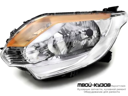 ФАРА ЛЕВАЯ СТОРОНА ПОД КОРРЕКТОР , ВНУТРИ ХРОМ (DEPO) для Mitsubishi L200 (2015-)