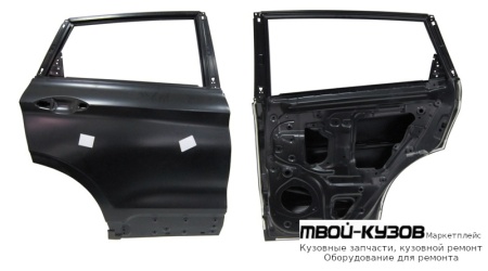 ДВЕРЬ ЗАДНИЙ ЛЕВАЯ СТОРОНА (КИТАЙ) для Geely COOLRAY (2019-)