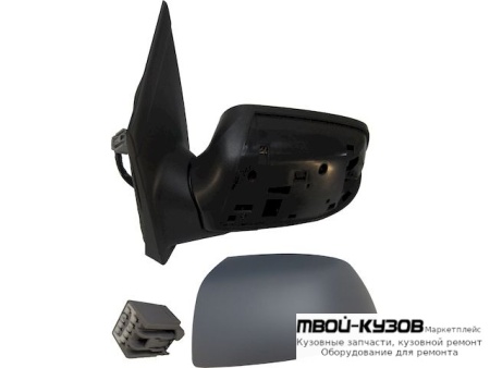 ЗЕРКАЛО ПРАВАЯ СТОРОНА ЭЛЕКТР С ПОДОГРЕВОМ 7 КОНТ (ASPHERICAL) (ТАЙВАНЬ) для BMW E39 (11.1995 - 2003)