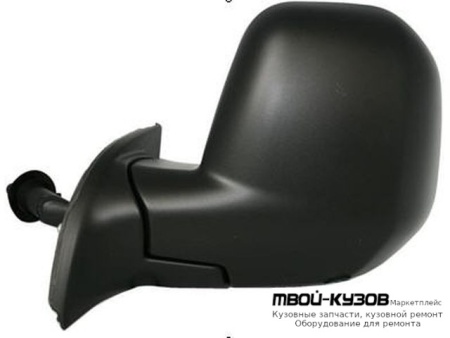 ЗЕРКАЛО ЛЕВАЯ СТОРОНА МЕХАН С ТРОСИК (CONVEX) (ТАЙВАНЬ) для Peugeot PARTNER (2008-2015), Citroen BERLINGO (2008-)
