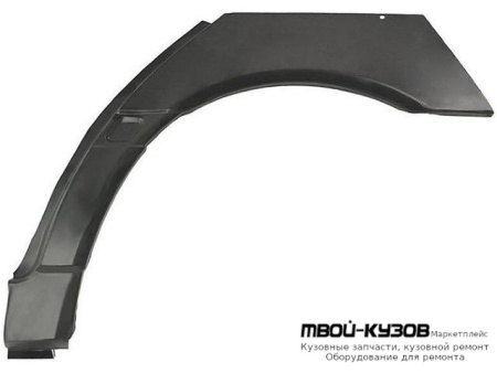 АРКА РЕМ.КРЫЛА ЗАДНИЙ ЛЕВАЯ СТОРОНА (KLOKKERHOLM) для Mercedes W202 (06.1993 - 06.2000)