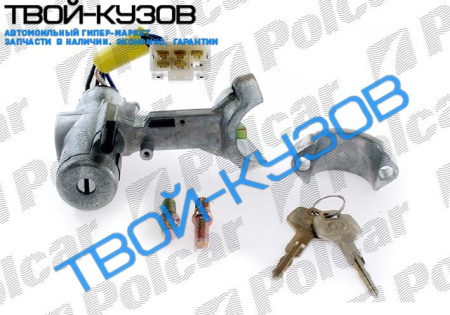 ЗАМОК ЗАЖИГАНИЯ КОМПЛЕКТ(КОНТАКТНАЯ ГРУППА +2КЛЮЧА)