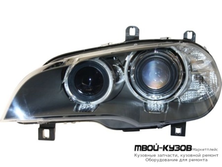 ФАРА ЛЕВАЯ СТОРОНА ЛИНЗОВАННАЯ С КОРРЕКТОР , AFS , ДИОД , (КСЕНОН) (DEPO) для BMW E70 X5 (2007-)