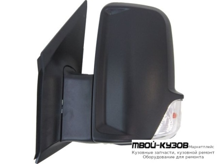 ЗЕРКАЛО ЛЕВАЯ СТОРОНА МЕХАН С УКАЗАТЕЛЬ ПОВОРОТА (ТАЙВАНЬ) для Volkswagen CRAFTER (2006-)