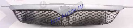 323 (323F) РЕШЕТКА радиатора В СБОРЕ хромировано-черн.
