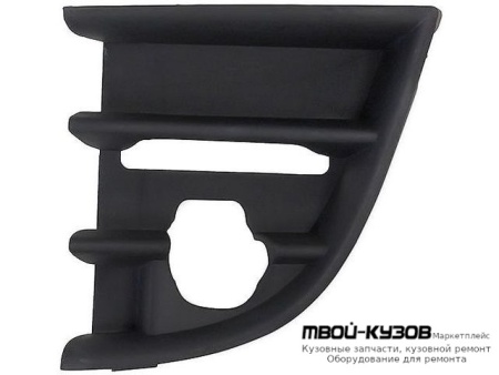 РЕШЕТКА БАМПЕРА ПЕРЕДНИЙ ЛЕВАЯ СТОРОНА (ТАЙВАНЬ) для Skoda OCTAVIA (2008-2012)