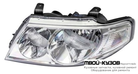 ФАРА ЛЕВАЯ СТОРОНА ПОД КОРРЕКТОР (DEPO) для Nissan ALMERA CLASSIC (01.2006-)