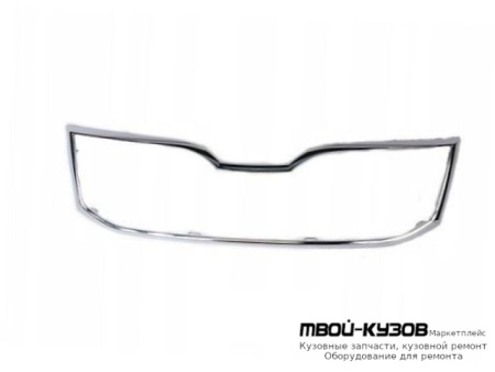 МОЛДИНГ РЕШЕТКИ РАДИАТОРА ХРОМ (КИТАЙ) для Skoda RAPID (2014-)