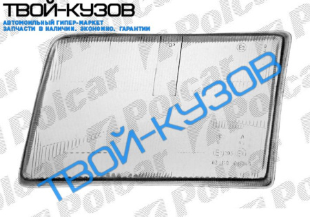 TRANSIT 86-91 СТЕКЛО ФАРЫ ПРАВОЕ