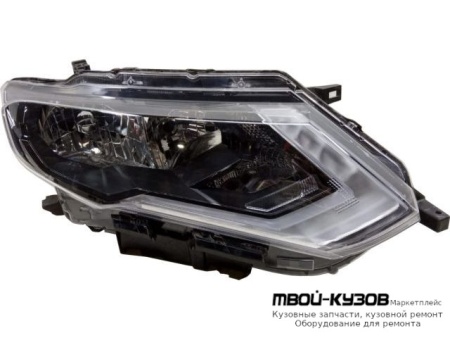 ФАРА ПРАВАЯ СТОРОНА С КОРРЕКТОР ДИОД (TYC) для Nissan X-TRAIL (2015-)