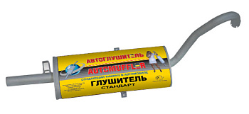 Глушитель осн.ВАЗ-2101-07 (Н.Новгород)