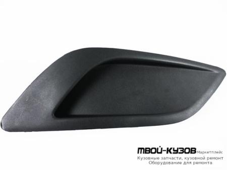 РЕШЕТКА БАМПЕРА ПЕРЕДНИЙ ПРАВАЯ СТОРОНА БЕЗ ОТВЕРСТИЙ ПОД ПРОТИВОТУМАННЫЕ ФАРЫ (АРГЕНТИНА) для Ford FOCUS (2008-2010)