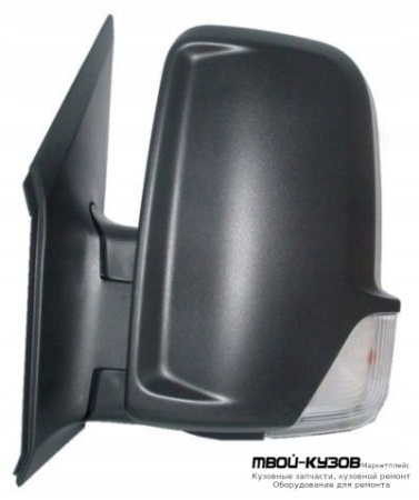 ЗЕРКАЛО ЛЕВАЯ СТОРОНА ЭЛЕКТР С ПОДОГРЕВОМ , УКАЗАТЕЛЬ ПОВОРОТА (CONVEX) (ТАЙВАНЬ) для Mercedes SPRINTER (2006-)