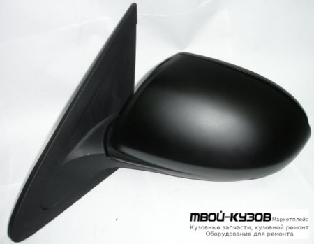 ЗЕРКАЛО ЛЕВАЯ СТОРОНА ЭЛЕКТР С ПОДОГРЕВОМ (ASPHERICAL) ГРУНТ (ТАЙВАНЬ) для Mazda 3 (2009-)
