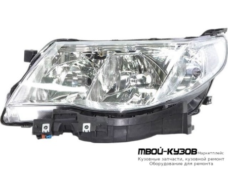 ФАРА ЛЕВАЯ СТОРОНА (КСЕНОН) С КОРРЕКТОР (DEPO) для Subaru FORESTER (2009-2012)