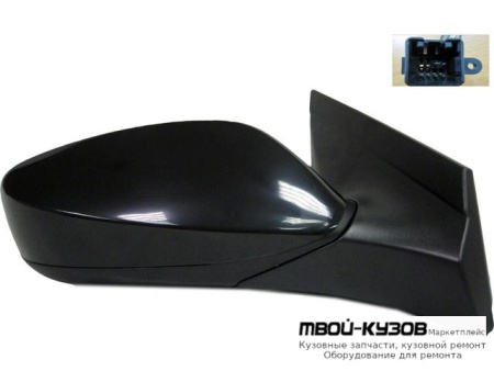 ЗЕРКАЛО ПРАВАЯ СТОРОНА ЭЛЕКТР БЕЗ ПОДОГРЕВОМ (КИТАЙ) для Hyundai SOLARIS (2011-)