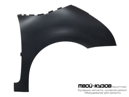 КРЫЛО ПЕРЕДНИЙ ПРАВАЯ СТОРОНА ПЛАСТИК (ТАЙВАНЬ) для Citroen C4 (11.2004-) PICASSO (2006-)