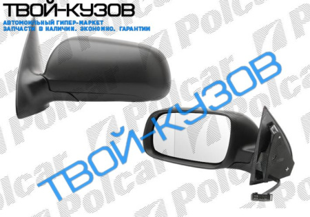 FABIA 00- ЗЕРКАЛО ЛЕВОЕ ЭЛЕКТРИЧЕСКОЕ ОБОГРЕВАЕМОЕ