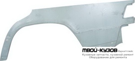 КРЫЛО ЗАДНИЙ ЛЕВАЯ СТОРОНА НИЖН (KLOKKERHOLM) для Mercedes W201 (01.1983 - 05.1993)