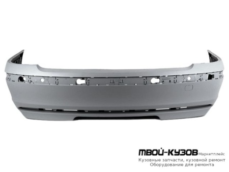 БАМПЕР ЗАДНИЙ ГРУНТ (ТАЙВАНЬ) для BMW E65 / E66 (2002 - 03.2005) (04.2005-)