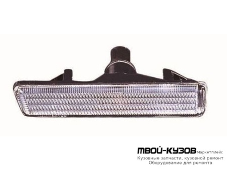 ПОВТОРИТЕЛЬ ПОВОРОТА В КРЫЛО ЛЕВАЯ СТОРОНА (DEPO) БЕЛЫЙ для BMW E38 (06.1994 - 08.1998) (09.1998 - 2002)