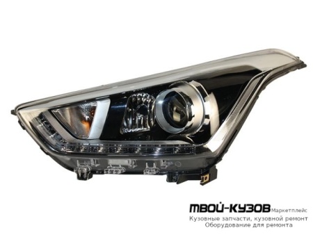 ФАРА ЛЕВАЯ СТОРОНА ЛИНЗОВАННАЯ ДИОД (КИТАЙ) для Hyundai CRETA (2016-)