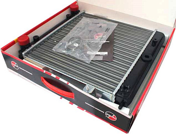 Радиатор охлаждения ВАЗ-1111 алюминиевый (Fenox) RC00010C3