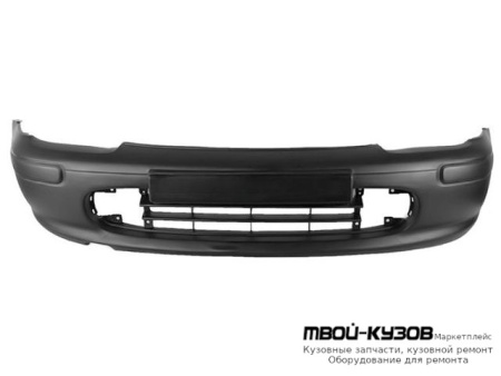 БАМПЕР ПЕРЕДНИЙ ЧЁРНЫЙ (ТАЙВАНЬ) для Nissan MICRA (04.1998 - 08.2000) (09.2000 - 2002)