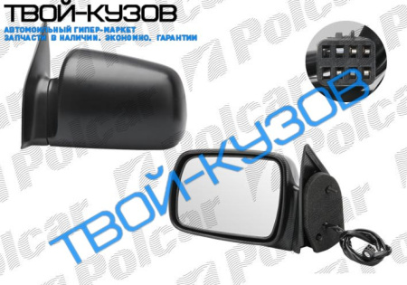 G CHEROKEE 96-98 ЗЕРКАЛО L ЭЛ+ОБОГРЕВ, КРЫШКА-ТЕКСТУРА