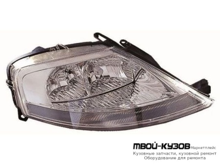 ФАРА ПРАВАЯ СТОРОНА С КОРРЕКТОР (DEPO) для Citroen C3 (05.2002 - 10.2005) (11.2005-)