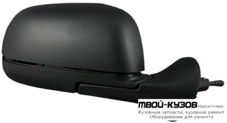 ЗЕРКАЛО ПРАВАЯ СТОРОНА С ТРОСИК (CONVEX) (ТАЙВАНЬ) для Renault DUSTER (2010-)